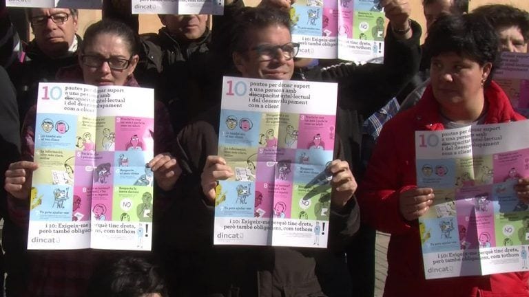 Un decàleg facilitarà el dia a dia de les persones amb discapacitat intel•lectual