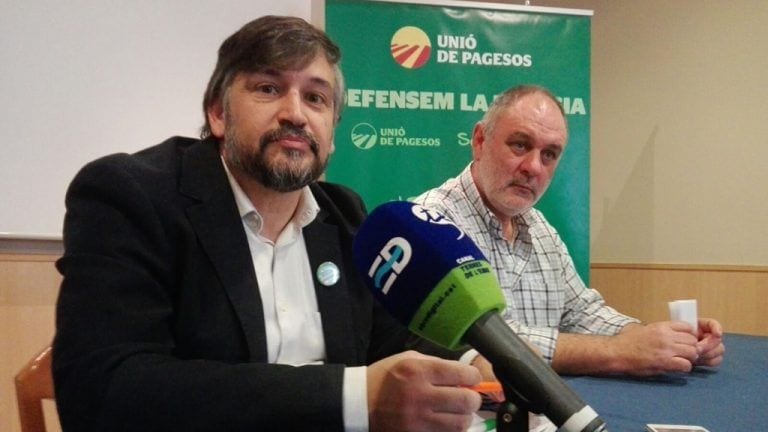 Joan Caball, portaveu de la Comissió Permanent d'Unió de Pegesos