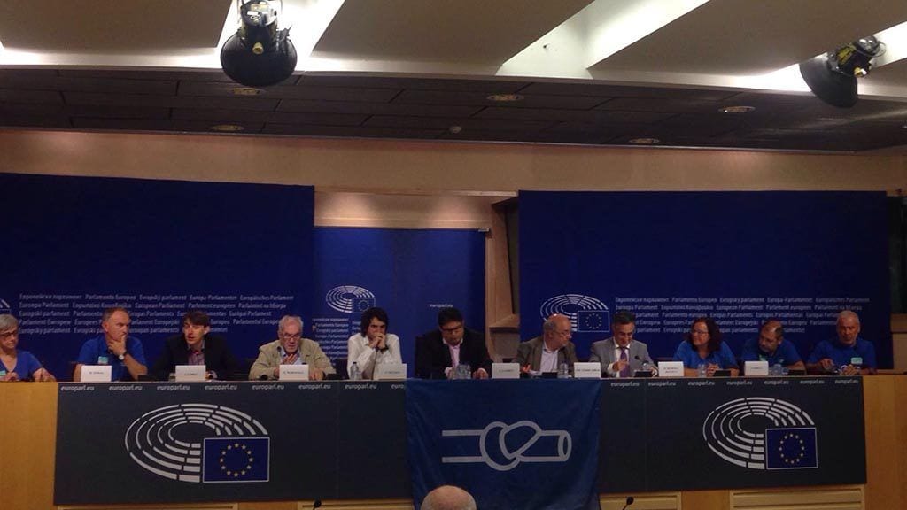 Representants de la PDE amb Europarlamentaris