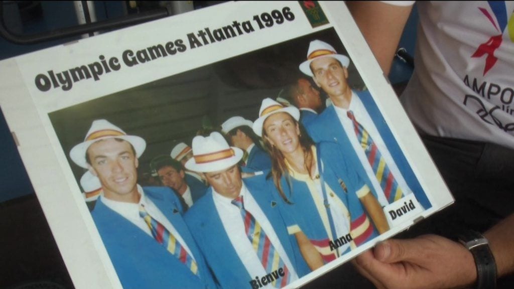 David Morales i Anna Accensi recorden la seva participació als JJOO d'Atlanta