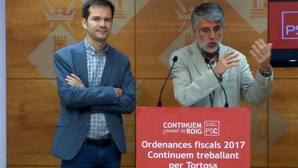 El PSC de Tortosa presenta 43 propostes a les ordenances fiscals de 2017