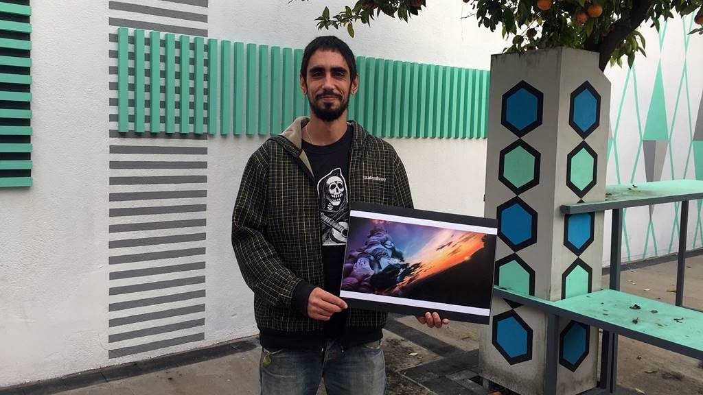 Dídac Fàbrega, guanyador del Premi Ribera Art 2016 / Cedida