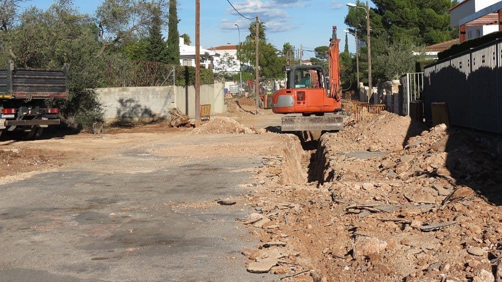 Ja han començat els treballs al Carrer Lluís Companys / Cedida