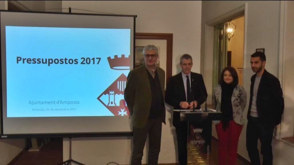 El pressupost d’Amposta creix 1,7 milions i promou més subvencions a entitats i promoció turística