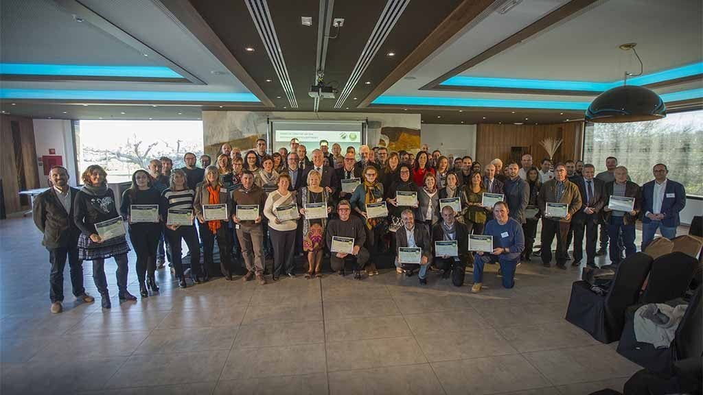 Les Terres de l’Ebre celebren que són una de les 100 millors destinacions verdes del món Empreses acreditades amb el segell de la Global GreenDestination / Diputació Tarragona