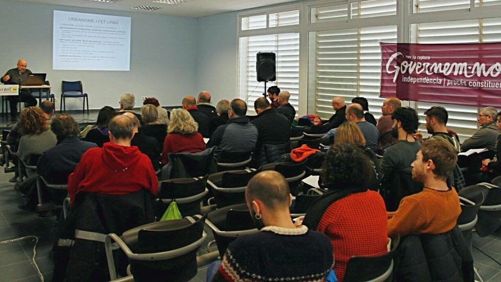 Una de les ponències de la jornada/ Cedida