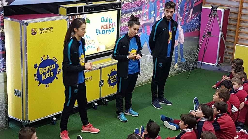 Esport i valors, objectius del projecte ‘Barça Kids’ a Tortosa