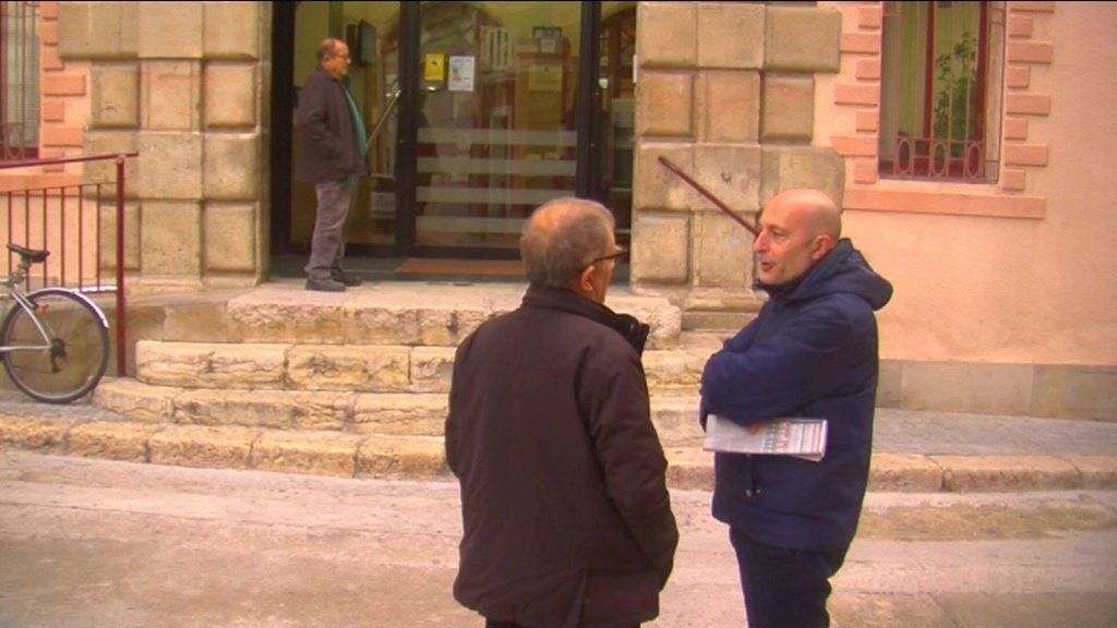 El president del CD Tortosa, abans de declarar als jutjats de Tortosa