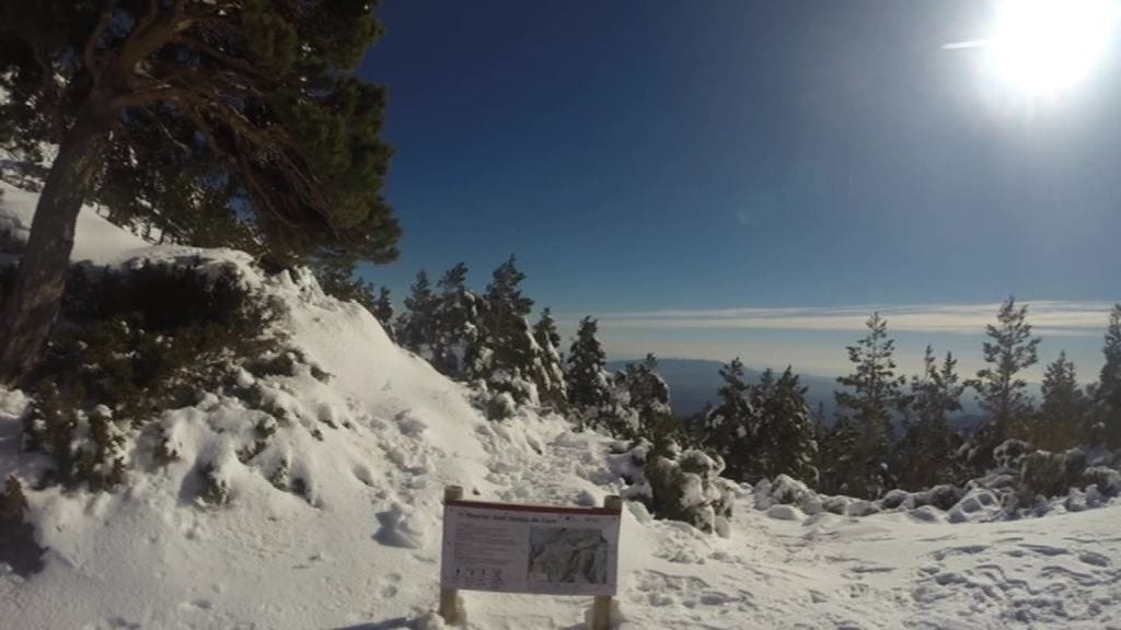 Caro, una pista de neu