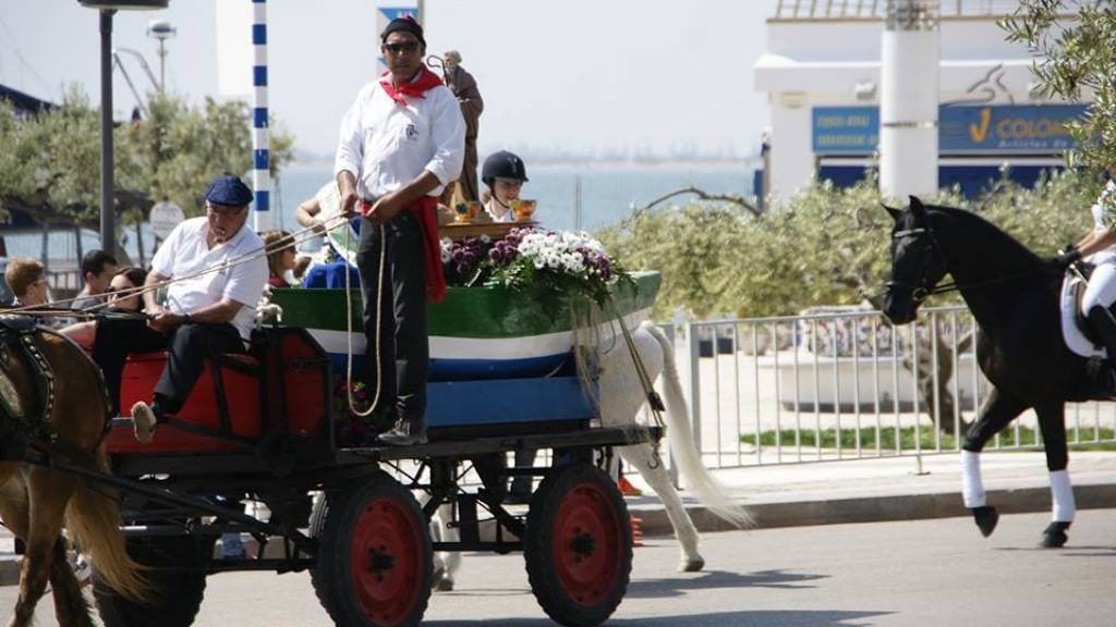 L'Ampolla durant els Tres Tombs de 2016 / Cedida
