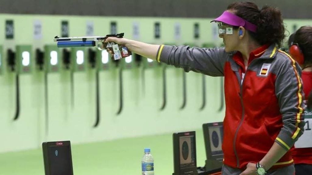 Sona Franquet en una competició amb la selecció espanyola / Ecodiario.es