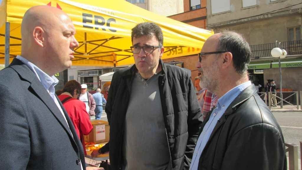 D'esquera a dreta: Josep Caparrós, Lluís Salvadó i Alfons Montserrat / Cedida