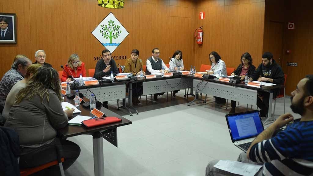 L’endeutament municipal centra l’atenció durant l’últim ple de Móra d’Ebre El ple de febrer de Móra d'Ebre / Cedida