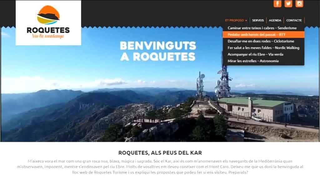 Roquetes estrena nova web de turisme