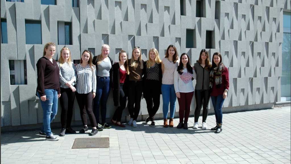 Estudiants del programa l'European Nursing Module a Tortosa / Cedida