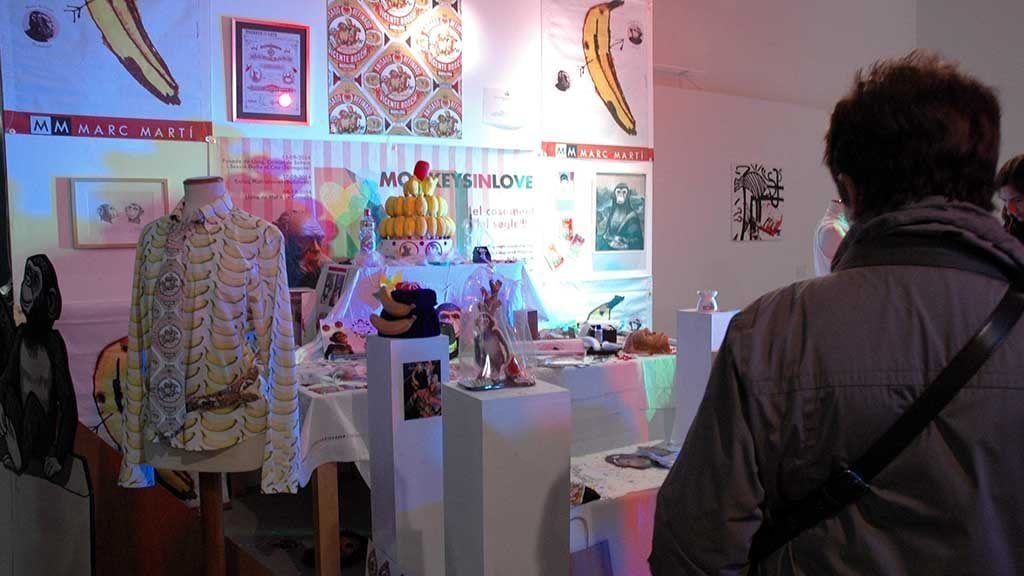Les ofrenes creades per commemorar les noces d’argent de la mona Micaela s’exposen a Lo Pati