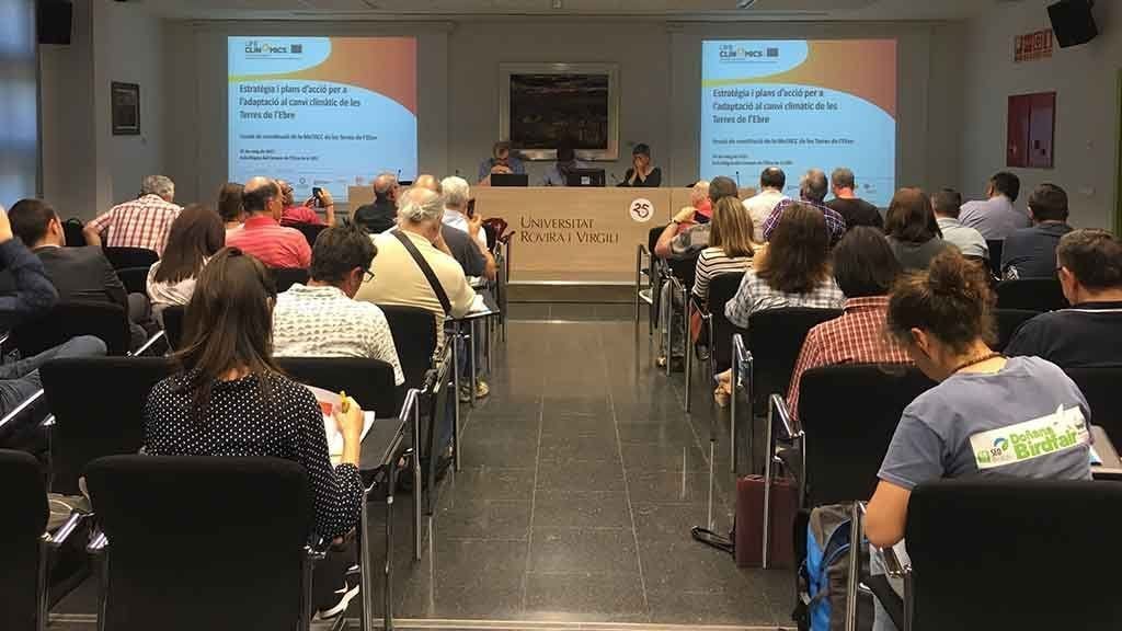 Reunió de la constitució de la Mesa Territorial d'Adaptació al Canvi Climàtic / Cedida