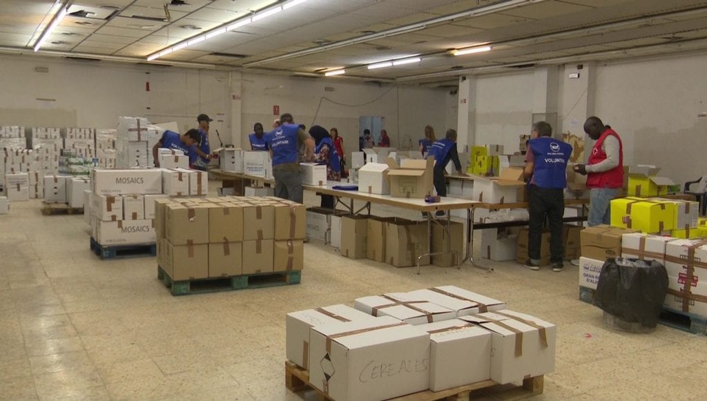 El Banc dels Aliments va recollir quasi 30.000kg de menjar