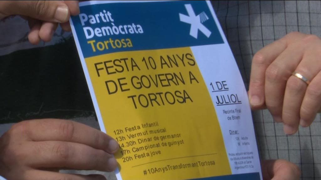 El PDeCAT commemora els 10 anys d’alcaldia de Ferran Bel a Tortosa