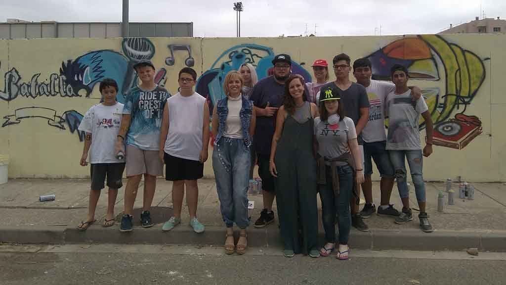 Curs de grafits impartit per Lily Brik / Cedida