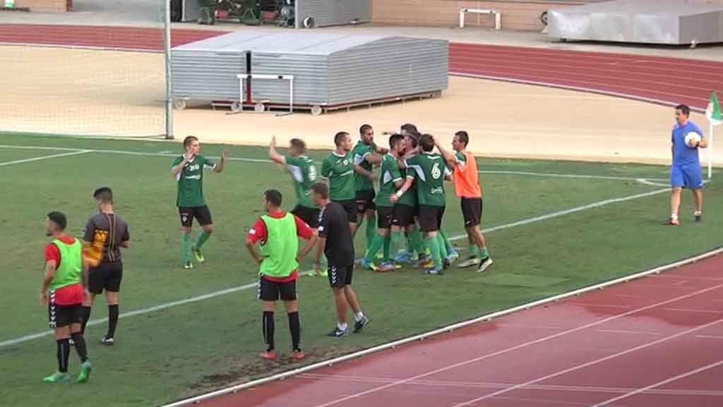 Sergi Moreno va marcar el primer gol de la temporada de l'Ascó