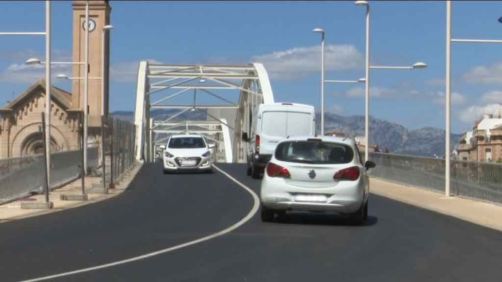 Tortosa reobre la circulació al trànsit del pont de l’Estat, en sentit Ferreries