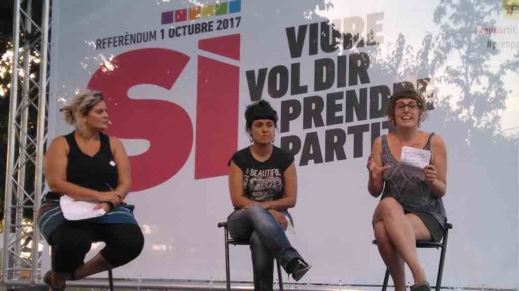 La CUP centra la campanya a l’Ebre en les reivindicacions feministes