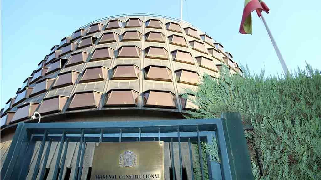Imatge exterior de la façana del Tribunal Constitucional / ACN