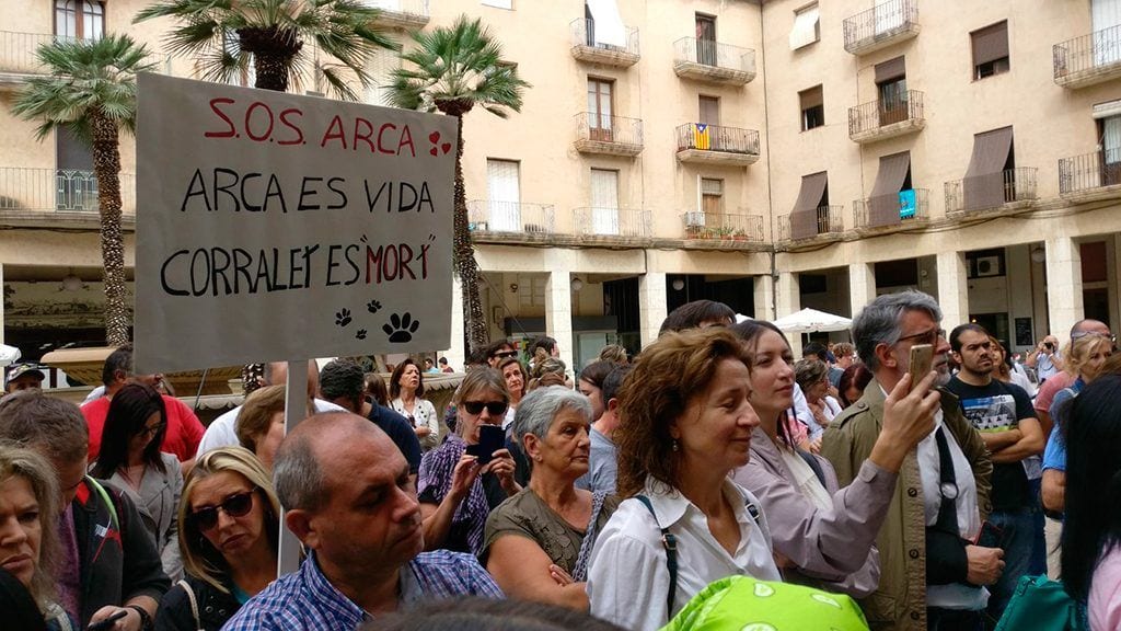 Clam contra el canvi de gestió de la gossera de Tortosa