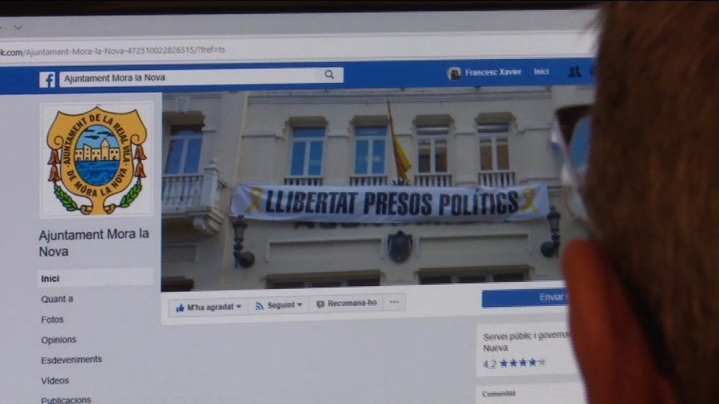 Ciutadans reclama retirar les pancartes de ‘Llibertat presos polítics’