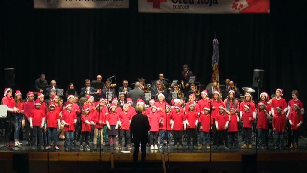 El concert de Nadal de la Banda de Música en favor de Creu Roja, tanca el 75è aniversari