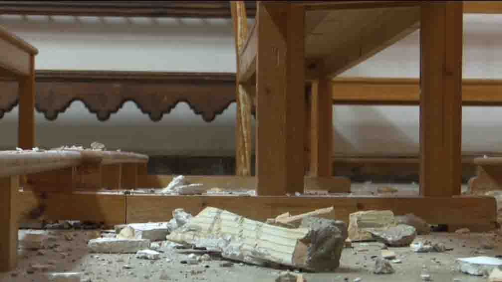 Tot gairebé a punt per a l’inici de les obres del sostre Convent de Santa Clara