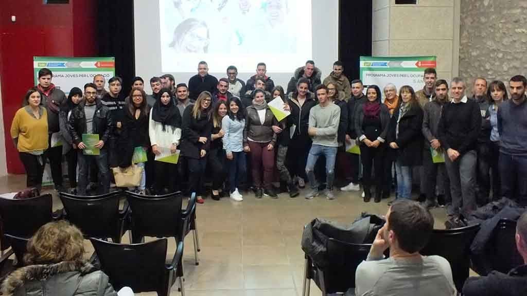 Els programes Joves per l’Ocupació entrega els diplomes als 90 participants d’aquesta edició