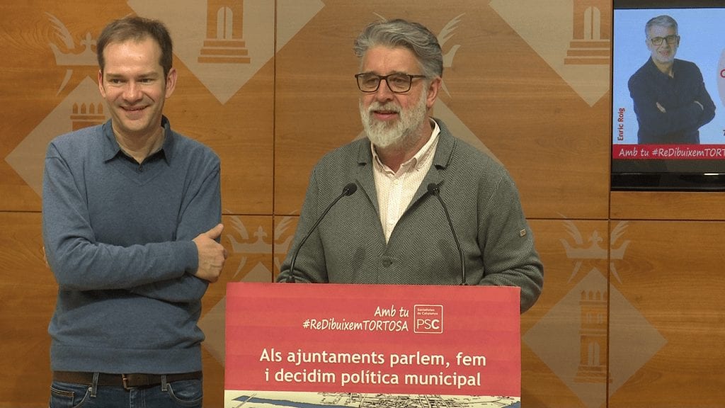 Roig, en roda de premsa