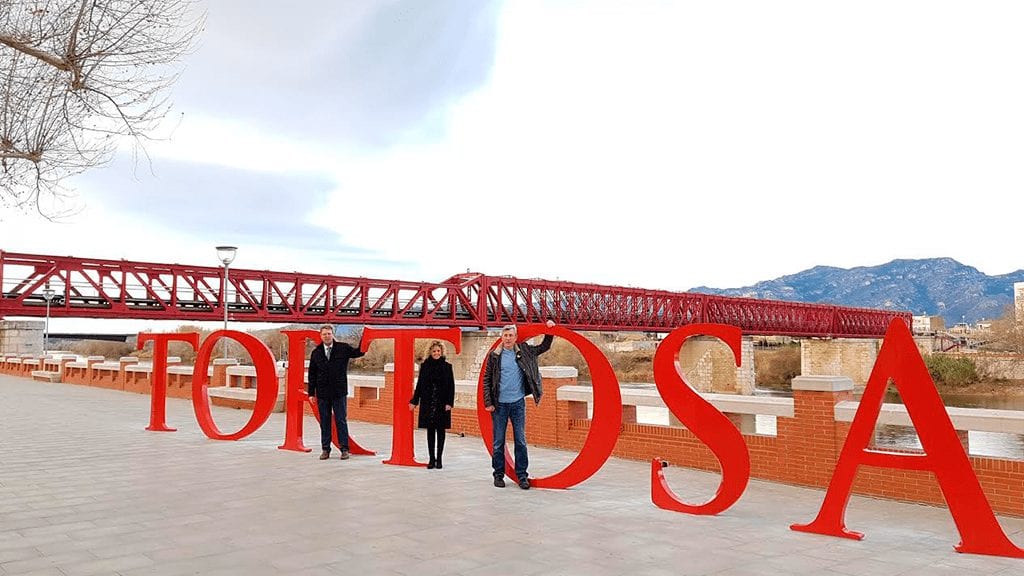 Les lletres s'han instal·lat a la Rambla Felip Pedrell