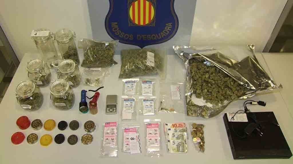 Detenen sis persones i desmantellen un punt de venda de marihuana a Tortosa