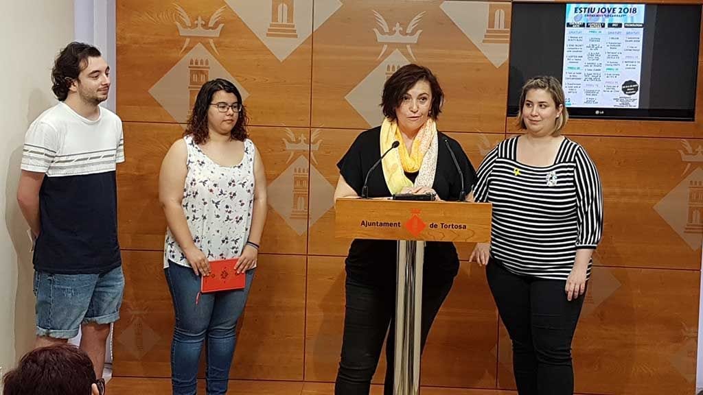 Tortosa presenta les activitats de l’Estiu Jove i el primer certamen de ‘La Tarda dels Talents’
