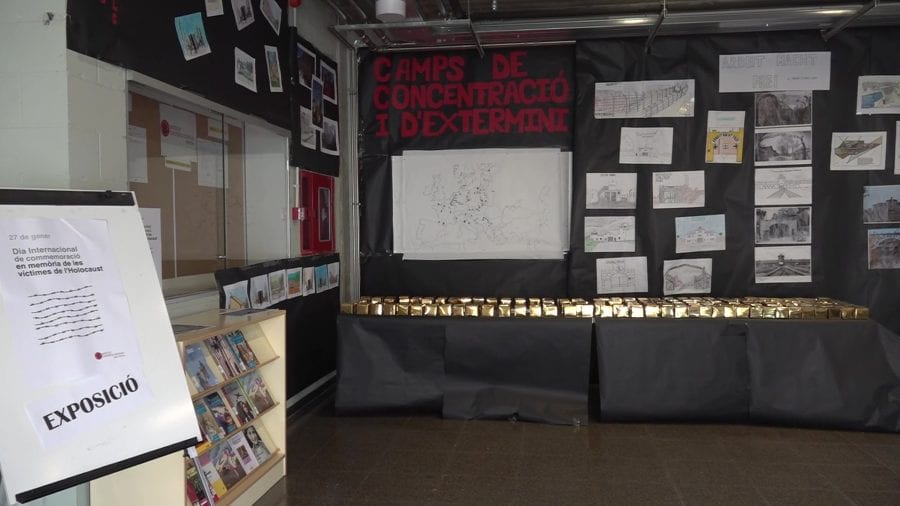 L’alumnat de l’Institut Cristofol Despuig estudia a fons l’Holocaust