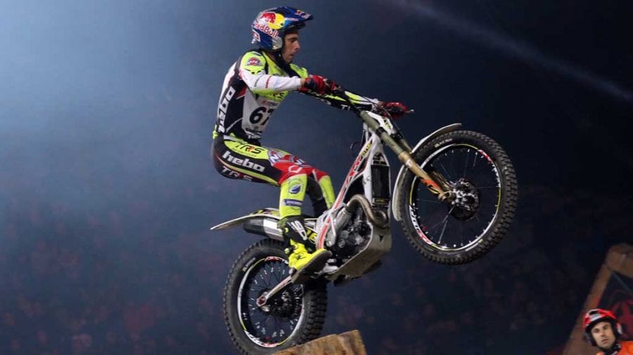 El pilot d’Ulldecona Adam Raga acaba subcampió del Mundial de Trial Indoor