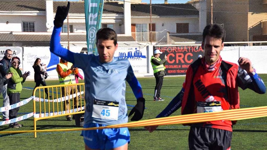 Daniel Baena i Lluisma Mas i Sandra Vidiella dominen la cursa de Móra d’Ebre