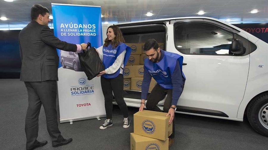 Toyota i el Banc dels Aliments s’uneixen per lluita contra la fam