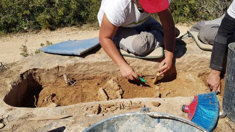 Descobertes interessants restes humanes a les necròpolis del Riu Matarranya