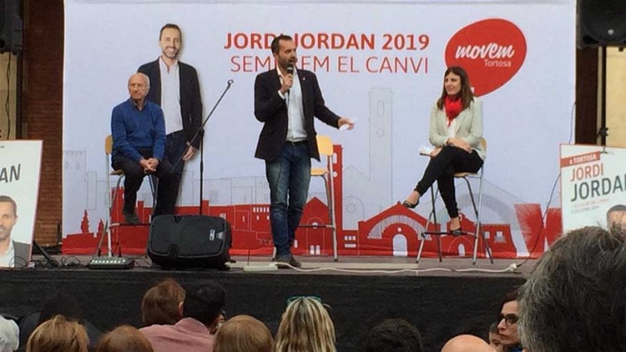 Jordi Jordan demana el vot progressista per engendrar el canvi de política a Tortosa