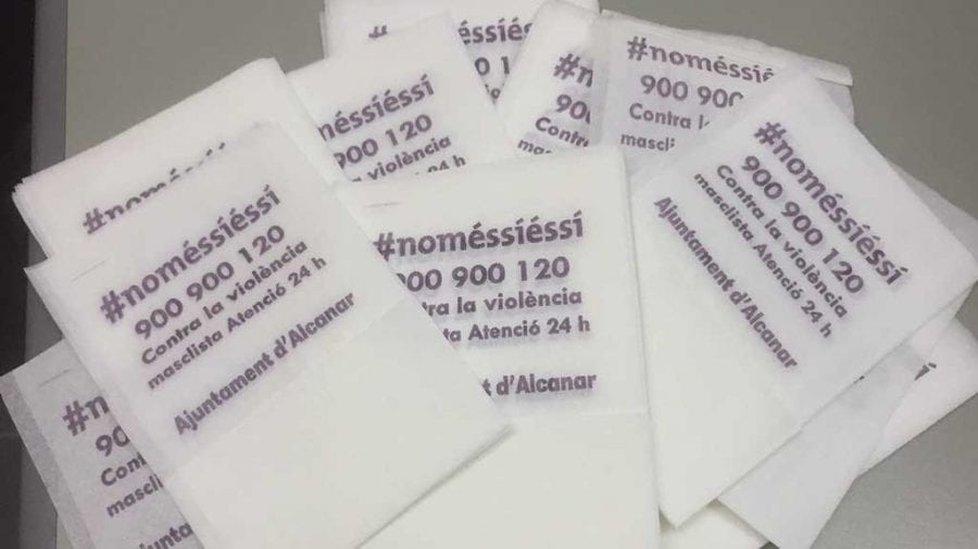 Iniciativa de l’Ajuntament d’Alcanar, contra la violència masclista