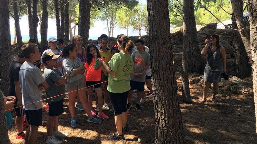 Alumnes dels municipis on la Diputació impulsa el projecte Xarxa de Calor de Proximitat participen en tallers educatius sobre biomassa