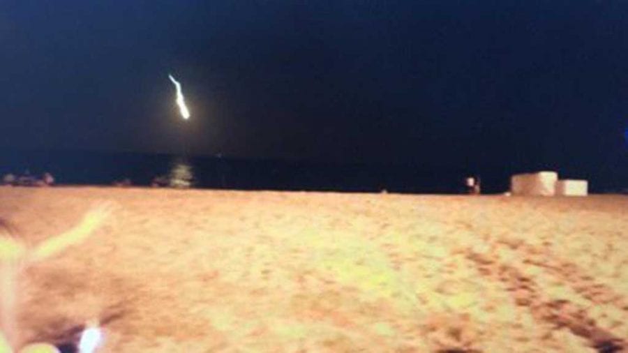 Una “bola de foc” al cel es deixa veure a l’Ametlla de Mar!