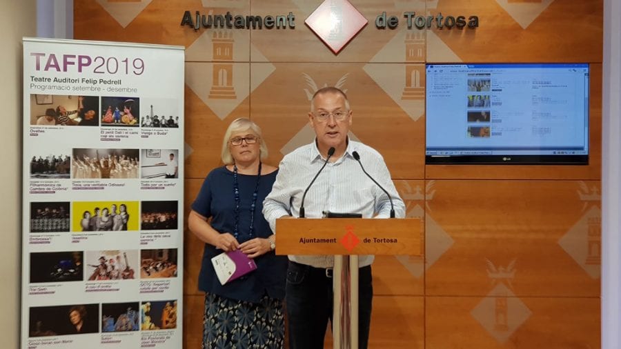L’Auditori Felip Pedrell de Tortosa programa una vintena d’espectacles per la temporada setembre-desembre