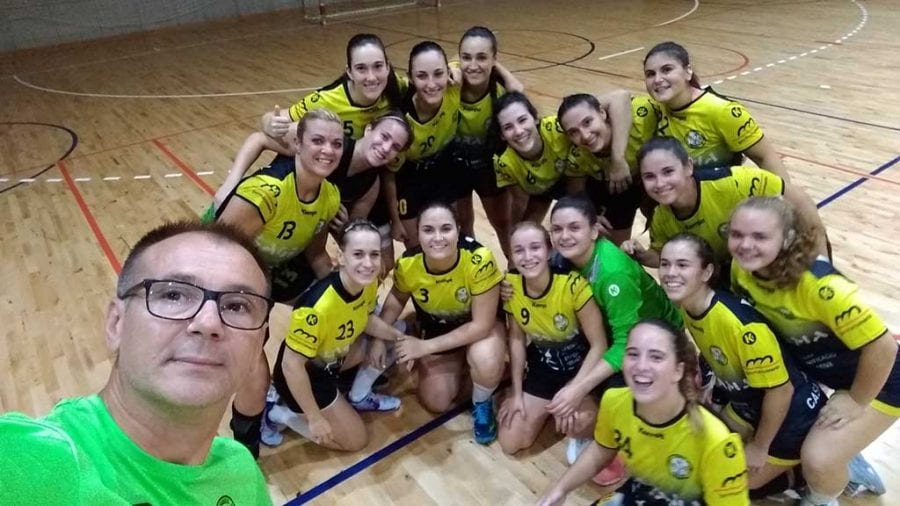 Primera victòria de l’Amposta-Lagrama a la lliga d’handbol