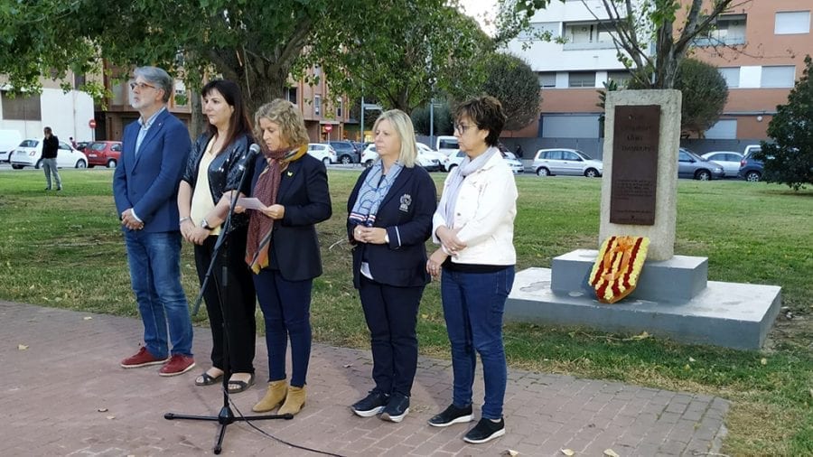 Tortosa recorda l’afusellament del president Lluís Companys
