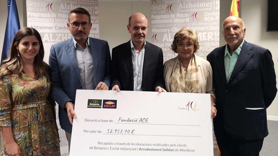 Els clients de Bonpreu i Esclat donen més de 52.000€ a la Fundació ACE